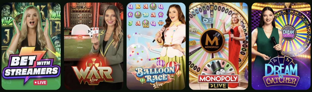 Grande variété de jeux au casino MrXBet